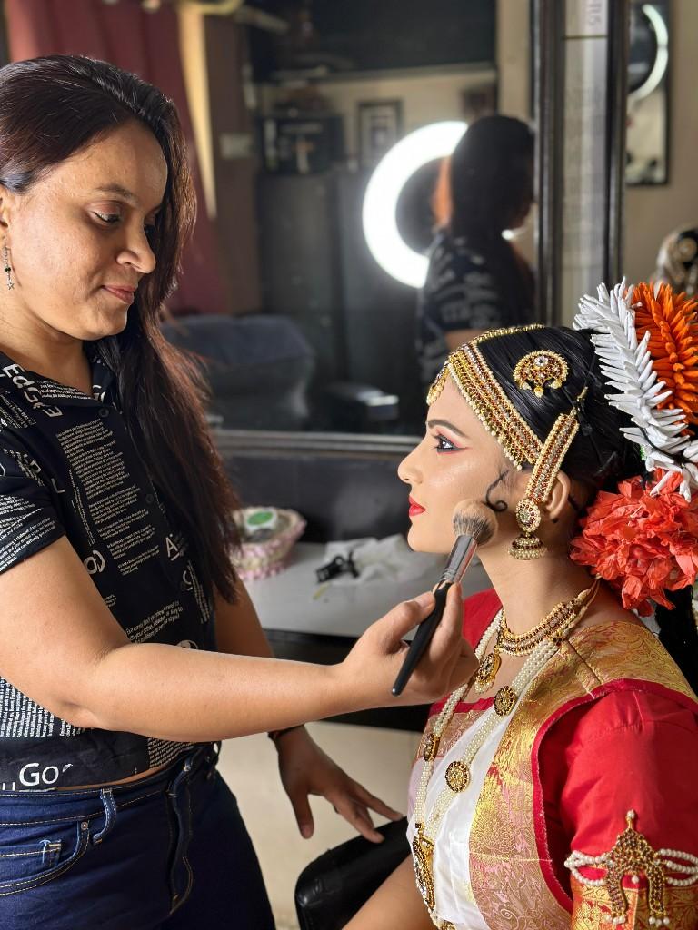 Nensi Jadav — founder and makeup artist at Make Over by Nensi